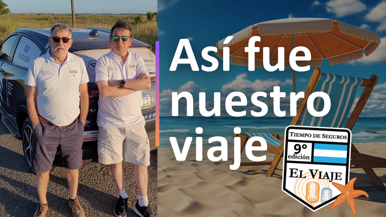 En la 9° edición de "El Viaje de Tiempo de Seguros" realizamos la gira por la Costa Atlántica para recorrer en cuatro tramos las historias de los PAS las firmas y todos los actores involucrados en la actividad aseguradora.